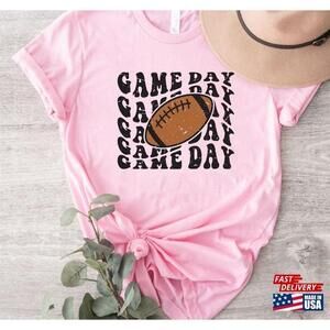Game Day Rugby Shirt Fans Tshirt Classic
